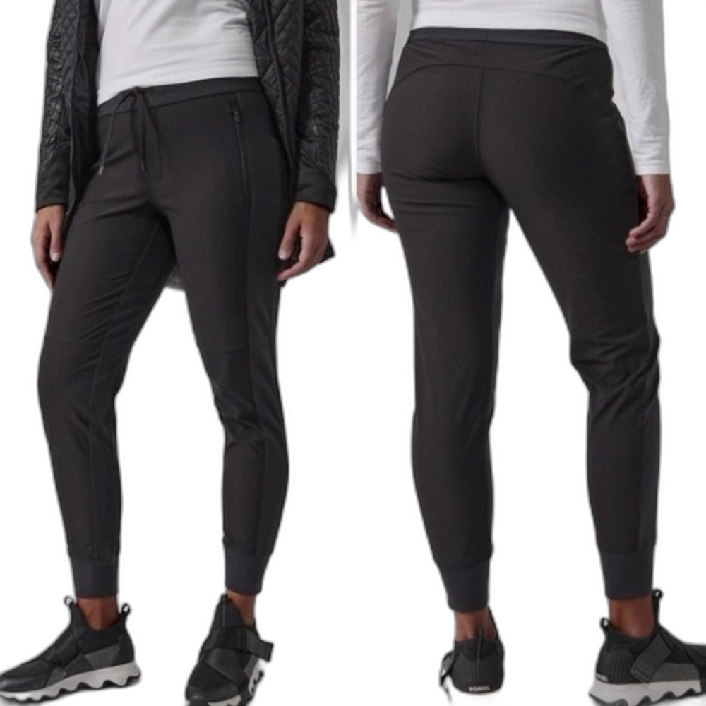 Athleta Headlands Hybrid Trek Joggers Black Size 4